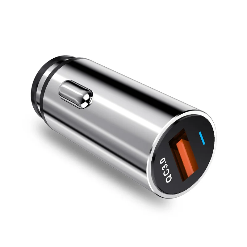 Быстрая зарядка 3,0 USB Автомобильное зарядное устройство адаптер питания автомобильный телефон Быстрая зарядка в прикуриватель для iPhone Samaung huawei Универсальный