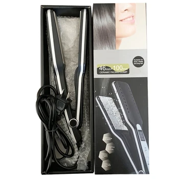 

Svviss Ceramic Hair Straight Hair Splint Led Display Anions Hair Straightener Temperature Electric Curling Irons Titanium