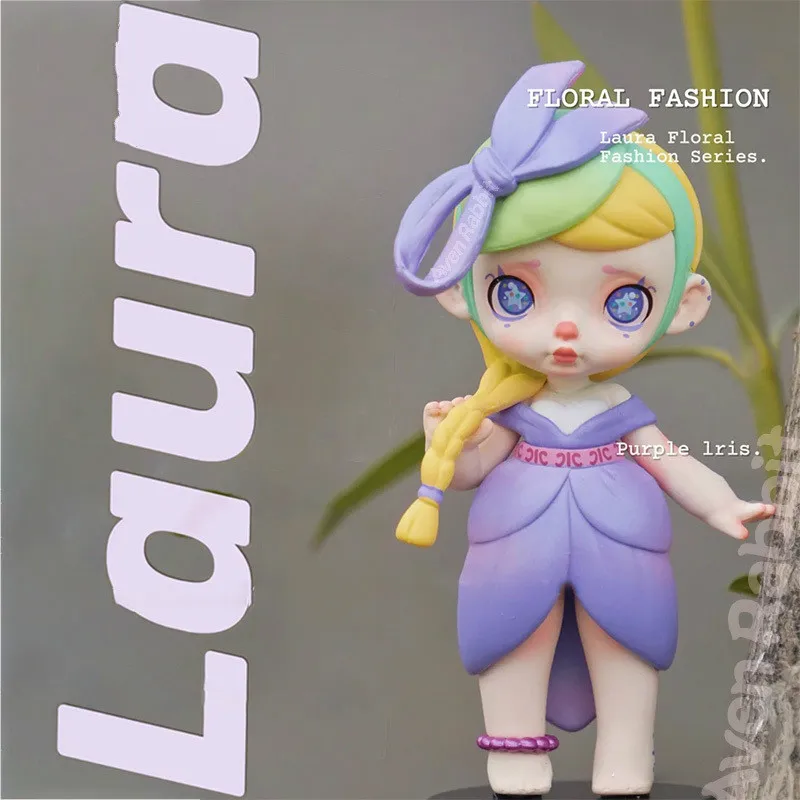 

Original Anime Laura Floral Figurines Blind Box Surprise Box Original Action Figure Cartoon Model Gift Toys Collection