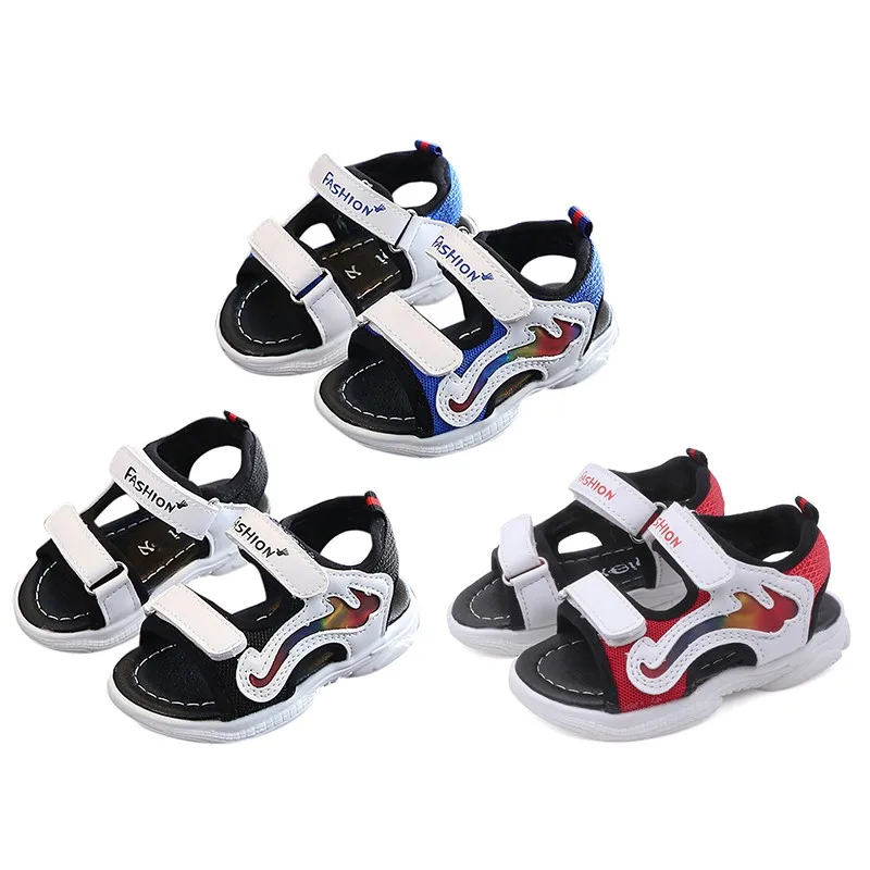 

Summer Toddler Kids Baby Girls Boys Summer Open Toe Beach Shoes Sandals Sneakers New Hvlv