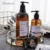 250/500 мл Nordic Style Brown Bath Refillable Bottle Shower Gel Shampoo Press Bottle Shower Gel Refillable Bath Storage Bottles
