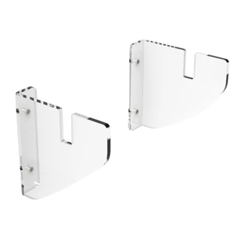

2pcs Skateboard Rack Adjustable Size For Adults Kids Wall Hanging Longboard Clear Acrylic Display Stand Mounts Deck Floating
