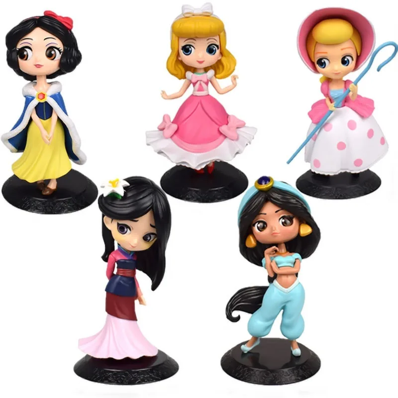 Фигурка игрушечная Disney Q Posket принцесса Белоснежка жасмин Спящая красавица модель
