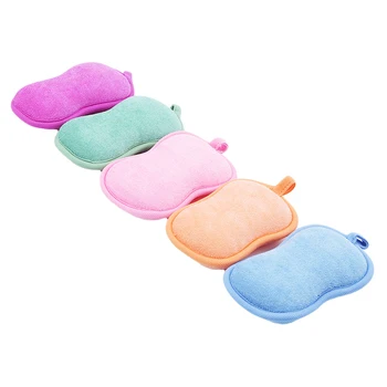 

Baby Bath Brush Cute Cartoon Soft Baby Bath Sponge Powder Puff Cute Kid Children Newbron Infant Shower Product Rub Towel Ball