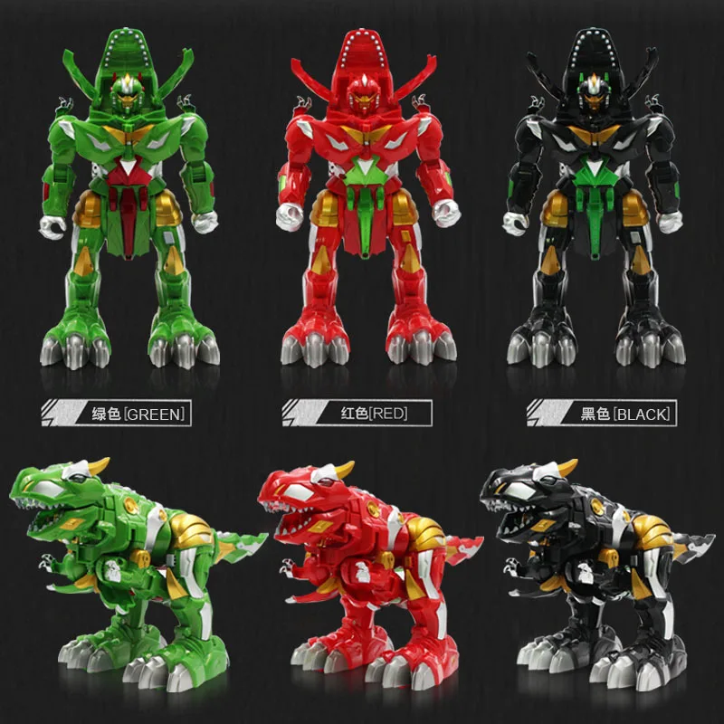 

Kids Toy Remote Control Transformation Toy Jingang Transformation Dinosaur Robot Recording Programming Adi Variable Dragon
