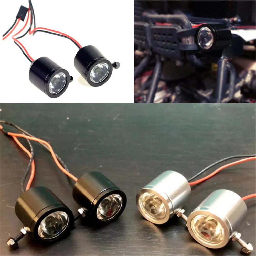 

3W Searchlight LED Light For 1/10 RC Crawler Car Traxxas TRX4 SCX10 D90 RC Short-Course Truck Monster Truck Parts