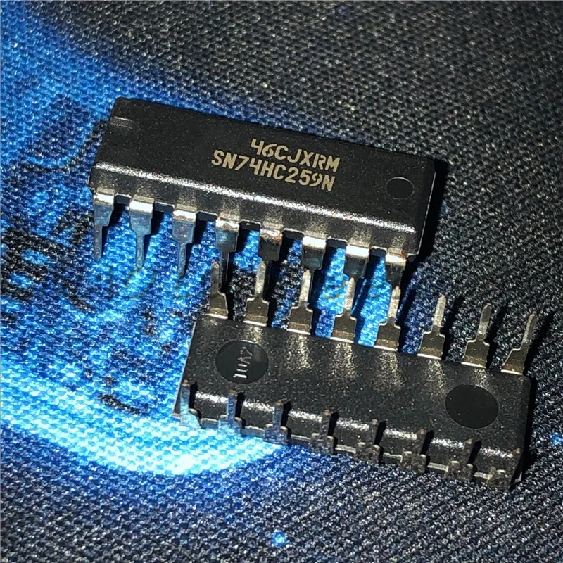Логический чип SN74HC259N 74HC259N DIP-16 74HC259 10 шт./лот | Электронные компоненты и