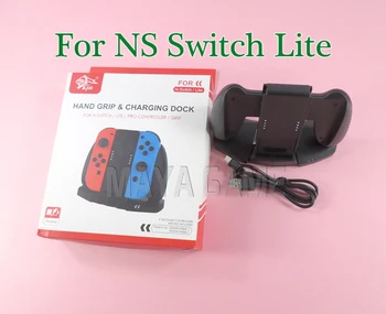 

For NS Switch Charging Docking Station Stand Base Joy-Con Accessories Grip Charger stand Support USB Cable For NS Lite NS Pro