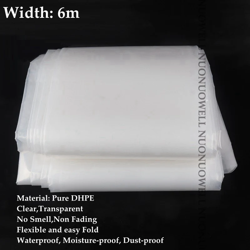 Width 6m 1 м 0,16 мм сельскохозяйственная ферма, теплица, пластиковая пленка для сада, овощей, PE защитная пленка, сельскохозяйственная пленка, Width2-12 - Цвет: Width 6m