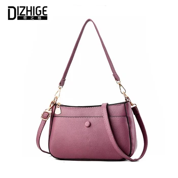 

DIZHIGE Brand Luxury Solid PU Women Bag High Quality Crossbody Bags For Women Large Capacity Multi-pocket Female Shouldr Bag New