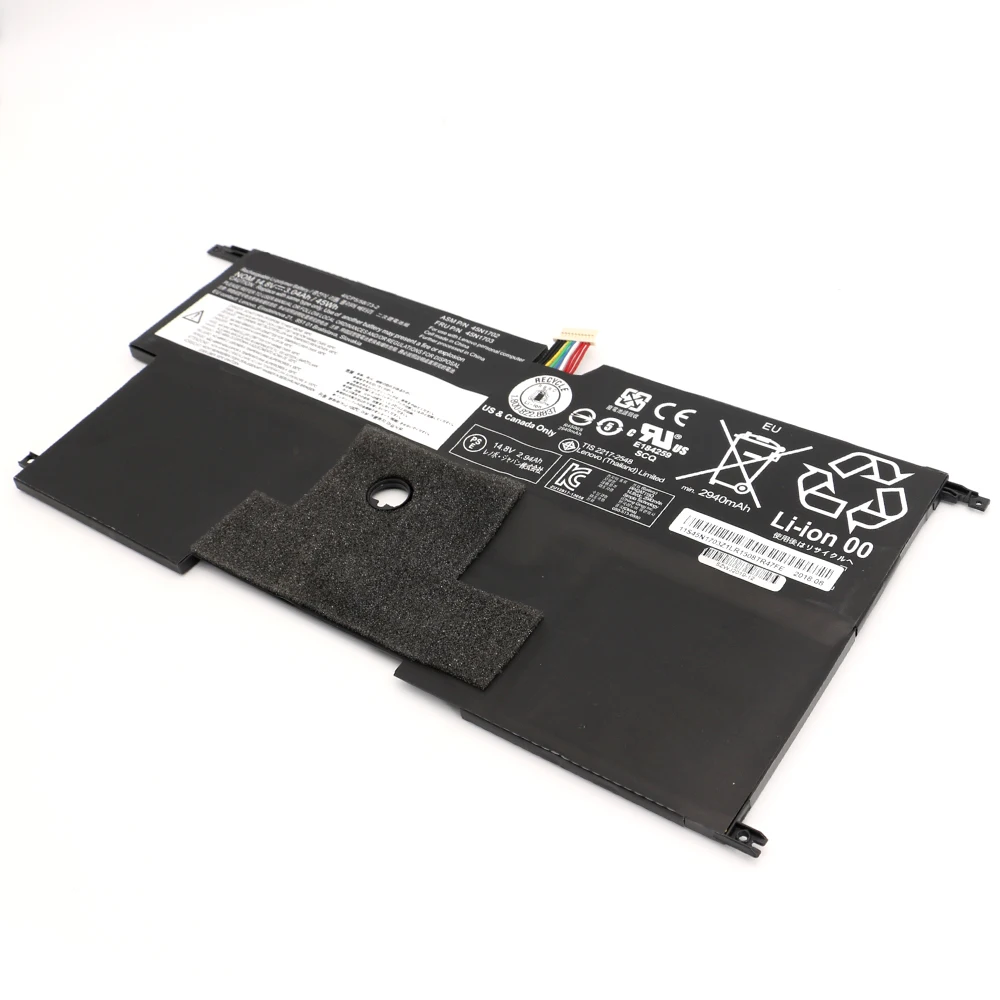 Bateria do Portátil para Lenovo Thinkpad Carbono Gen3 20a7 20a8 Huawei - 2001-2 Shuozb 45wh 14.8v 45n1703 45n1700 45n1701 45n1702 x1 - Imagem 6