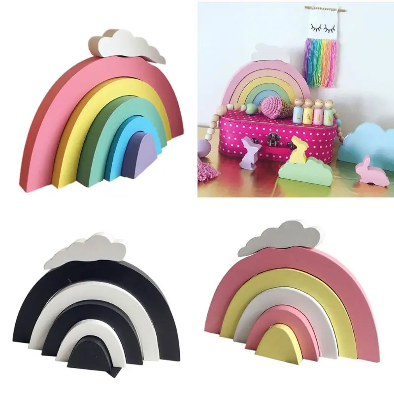 rainbow baby room decor