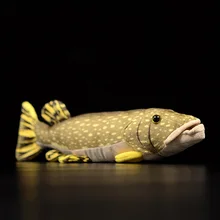 Оригинальные мягкие реалистичные северные рыбы мягкие плюшевые игрушки Моделирование Esox lucius морские животные кукла Рождество подарок на день рождения для детей
