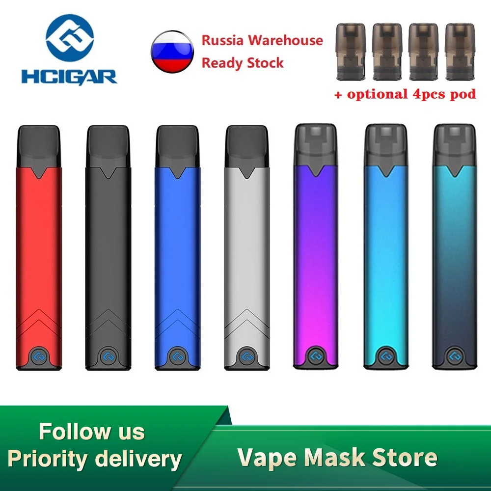 Оригинальный набор для вейпа Hcigar Akso OS Pod аккумулятор 420 мА/ч система блокировки с