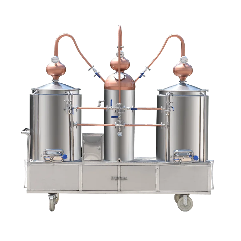 

Large Distiller Red Copper Hull Brewing Equipment brewery Brewing Brandy Whisky Vodka Distiller Large Capacity Barrel