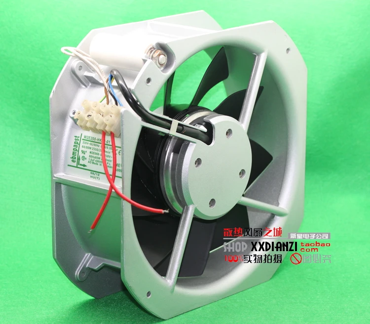 

W2E200-HH38-01 AC230V 64/80W EBM 22580 cabinet cooling fan