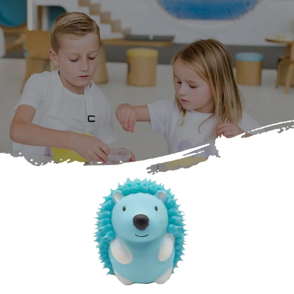 Силиконовый матовый медленный отскок игрушка ежик медленный отскок мягкая Pu игрушка, которая сжимает медленно и медленно подборы