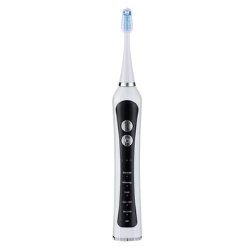 

HOT！-Electric Toothbrush Powerful Sonic Cleaning - Use 5 Optional Modes Whitening Toothbrushes for Adults with 3 Brush Heads