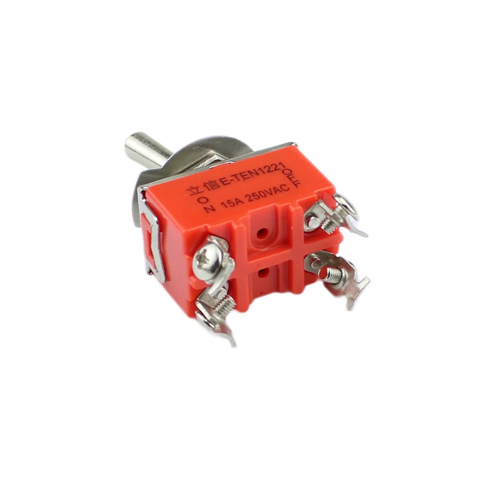 1 шт. E TEN1221 15A 250VAC 4PIN ON OFF рычажный переключатель клавишный питания