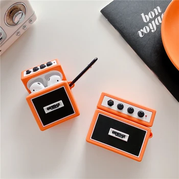 

Earphone Case For Airpods Pro Case Silicone Radio Camera Box Soft Headphone Case for Apple Air Pods 1/2 Protective Cover YGK