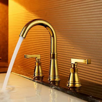 

Benefit Margin Three-piece Bathtub Faucet 3 Paper Set Separation Type Basin Faucet