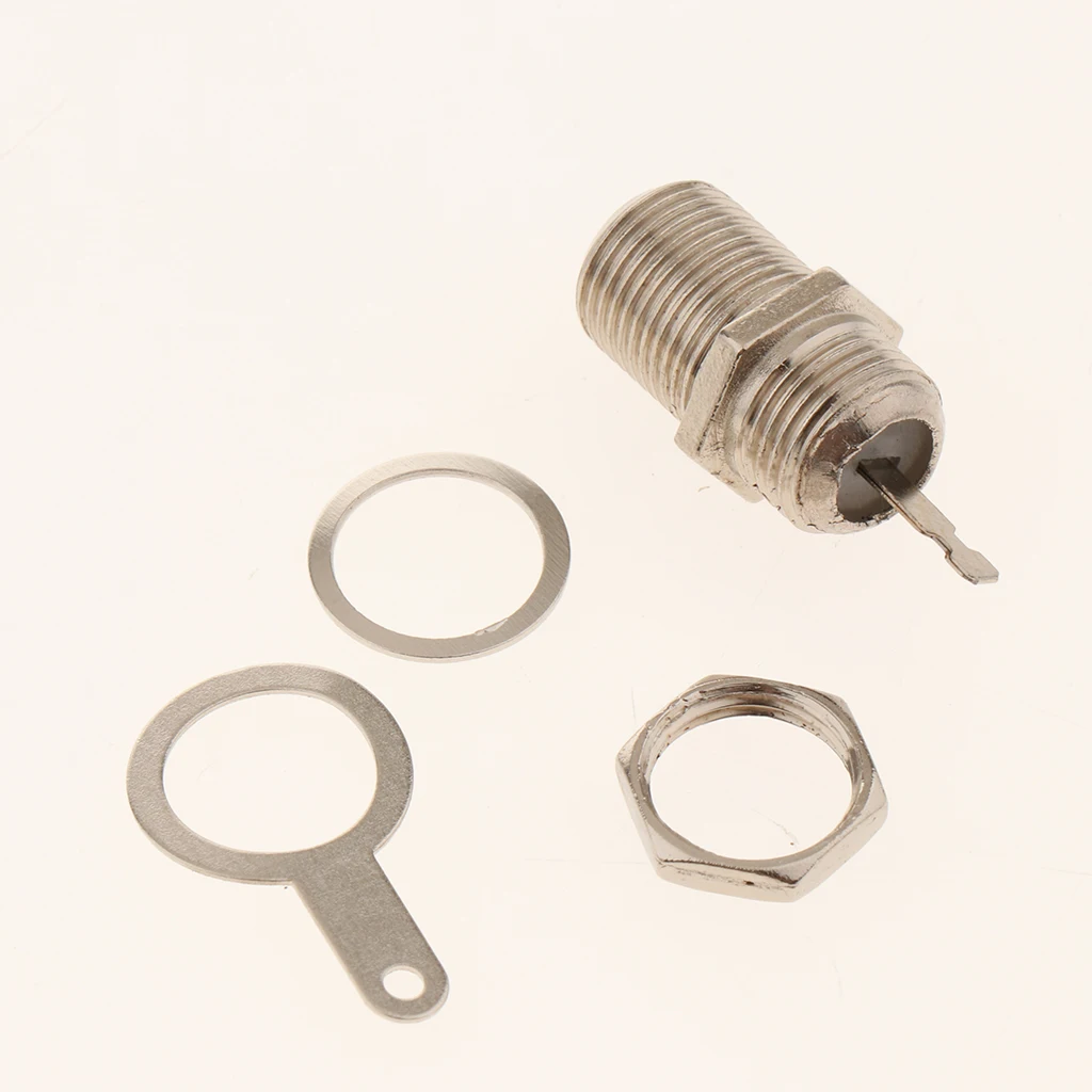 1Set F-Type Female RF Connector&Nut&Gasket Kits for Television Set-top-box
