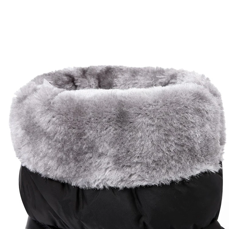 E TOY WORD Winter waterproof snow boots women warm padded down cotton boots short boots thick bottom non-slip women boots