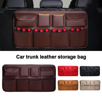 

Car Backseat Trunk Organizer Large Capacity Hanging Storage Bag Rear Seat Car Pouch Universal Automobile Seat Back Organizers