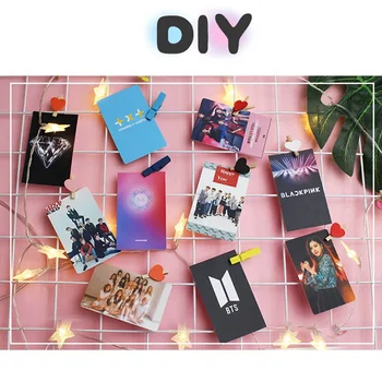 

100pcs/set Kpop Ateez Card New Album Photocard Hd High Quality Kpop Ateez Photocard Crystal Photo Lomo Card For Fans Collection