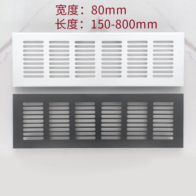 Aluminum Alloy 80mm Vents Perforated Sheet Air Vent Perforated Sheet Web Plate Ventilation Grille Vents