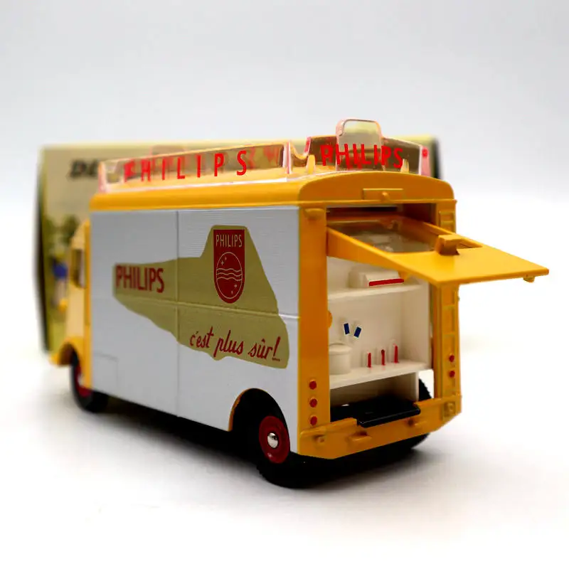 Atlas 1/43 Dinky Toys 587 - Camionnette Alimentaire 1200 K - Modèle Moulé Sous Pression - Collection Voitures - Cadeau Pour Passionnés - 12 X 4,5 X 7,1 Cm