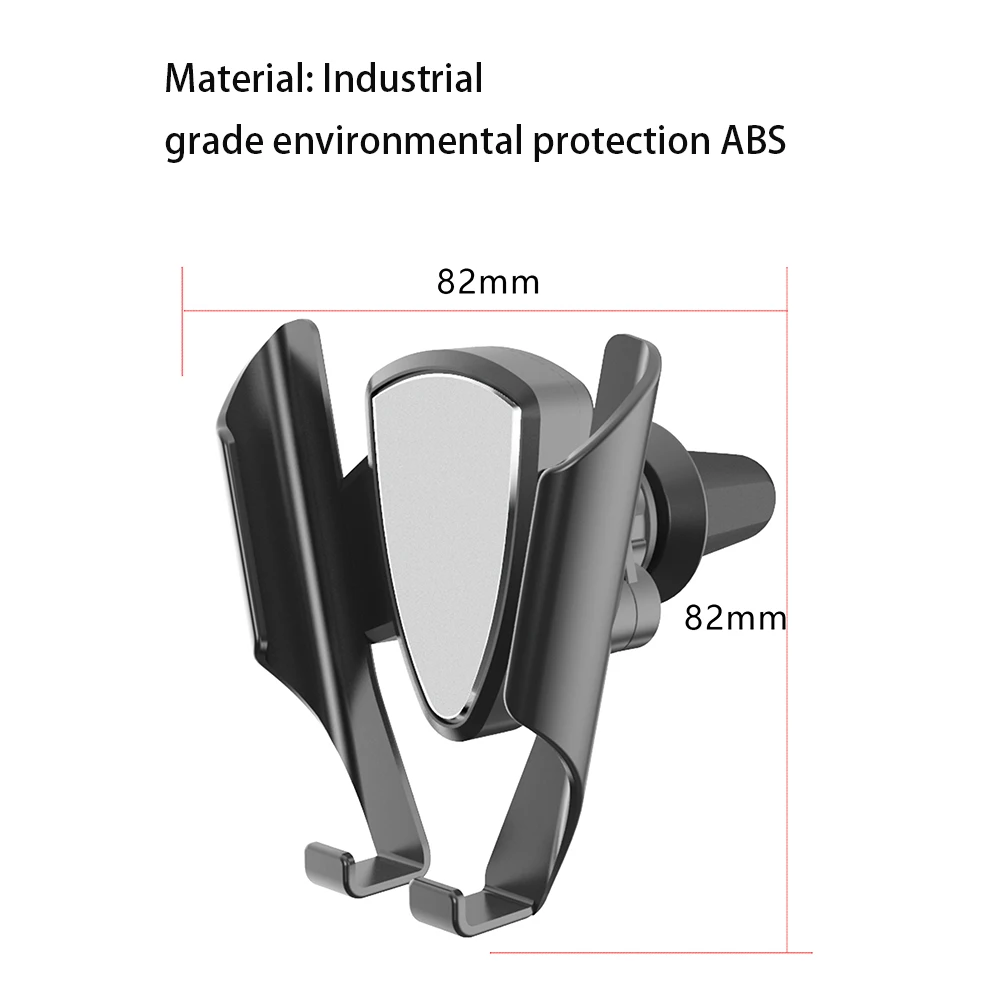 Гравитационный Автомобильный держатель для телефона, автомобильный держатель с креплением на вентиляционное отверстие, подставка для мобильного телефона, gps, без магнита, универсальный держатель для смартфона, автомобильный держатель, YC-D