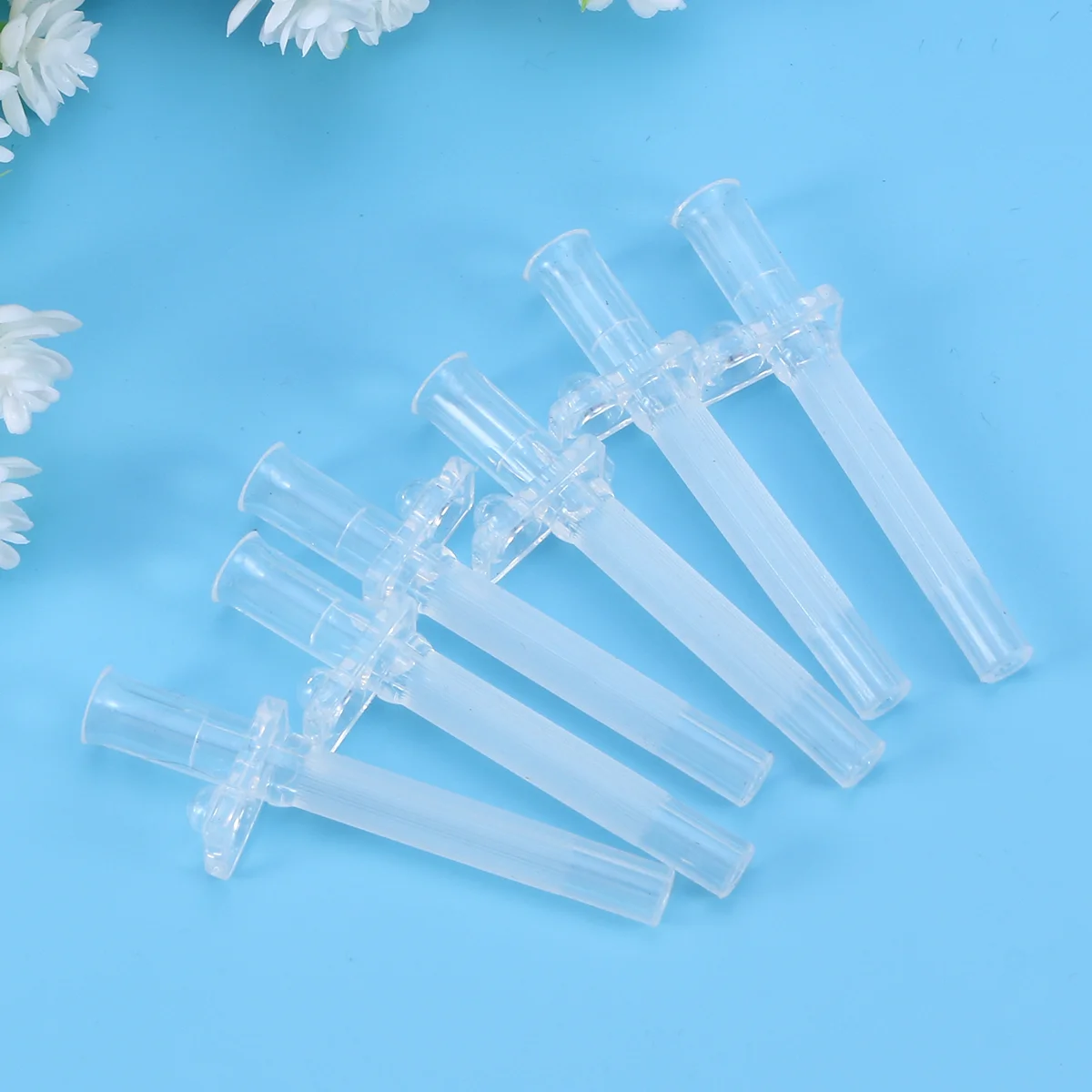 6pcs Universal Water Bottle Drinking Nozzles Straws Silicone