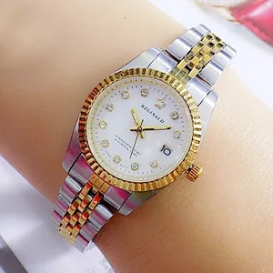 REGINALD Women Watches Stainless Steel Quartz Watches Women Luxury Casual Wristwatches Fashion Couple Watches Gifts reloj mujer