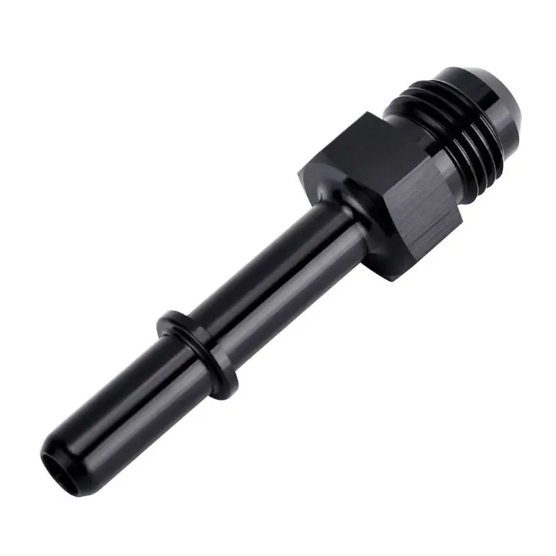 

1PC AN6 Fuel Adapter Fitting to 5/16 Quick Connect Male LS EFI