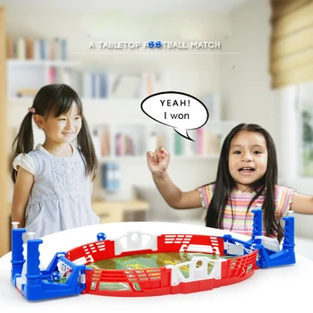 

Mini Table Top Football Board Match Game Kit Indoor Tabletop Soccer Toys Outdoor Portable Table Games Football Toys Educational