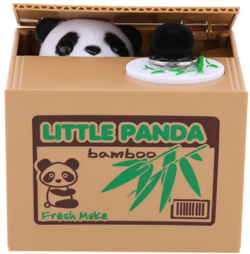 Копилка HmiL U Panda для кражи денег копилка детей экономии автоматическая копилка|Копилки денег| |
