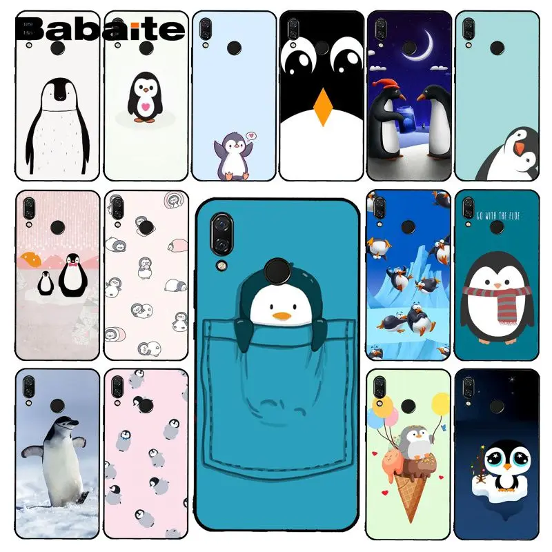 Babaite Cute cartoon animal penguin Phone Case for Xiaomi Redmi8 4X 6A 7A 9 Redmi note4 8T 5Plus Note5 7 Note8Pro | Мобильные