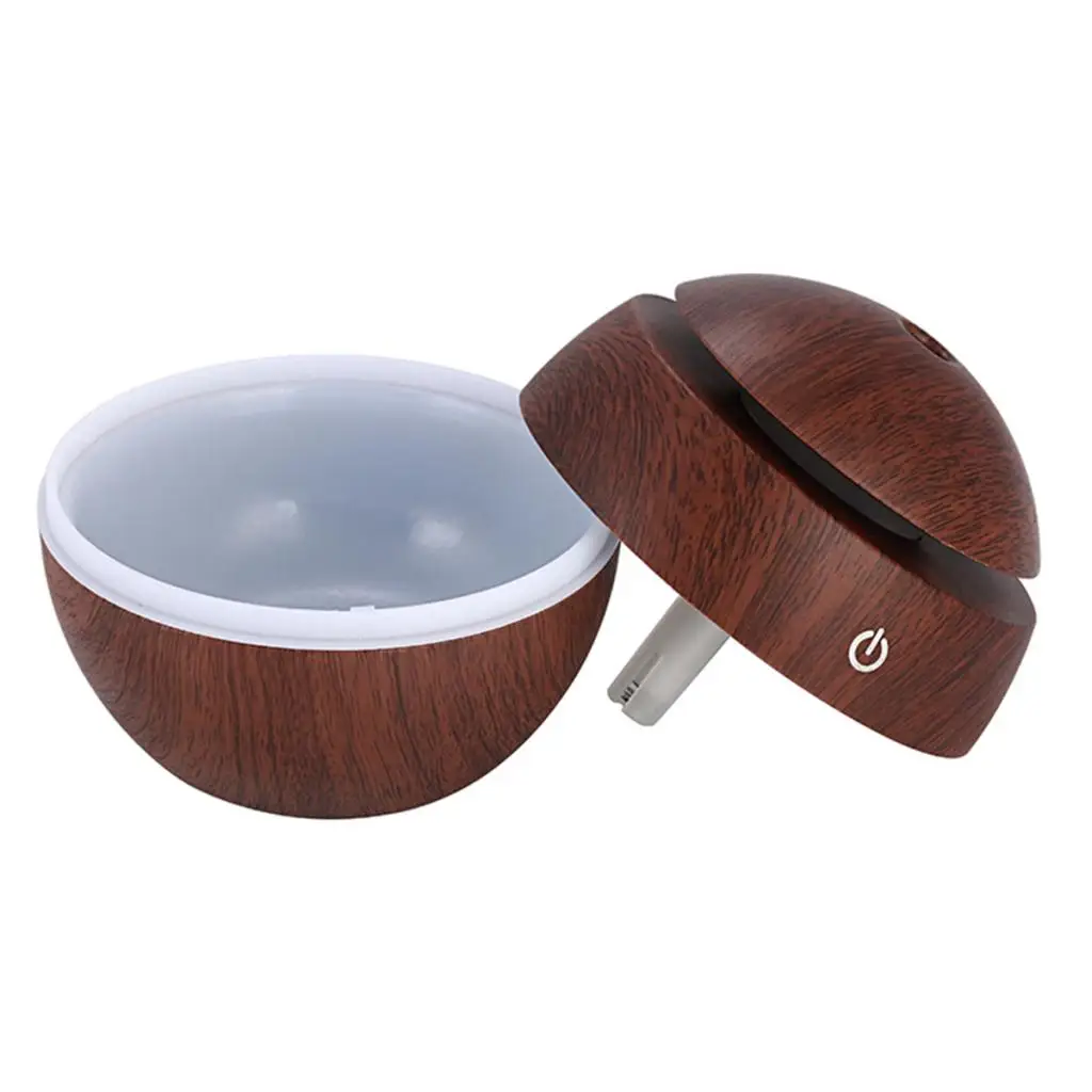 130ML Wood Grain USB Air Humidifier Air Purifier Aroma Diffuser for Office Baby Room Bedroom yoga spa Electric Aroma Diffuser
