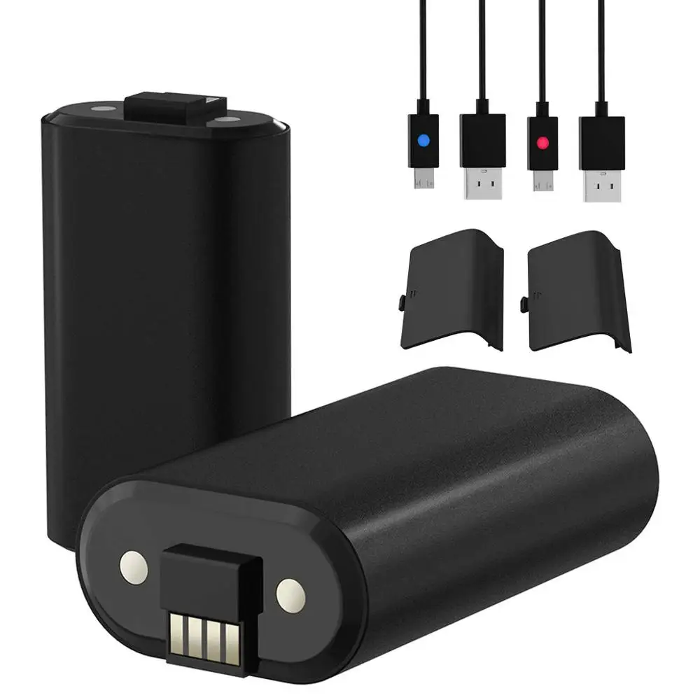

Battery Pack 1PCS x 1400 mAh Rechargeable Battery and Micro USB Charging Cable for Xbox 1 / Xbox 1 X / Xbox 1 S
