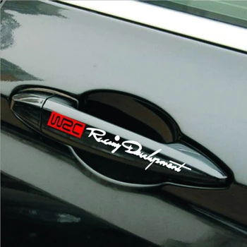 

Universal WRC Door Handle Reflective Stickers for Skoda Fabia 2 3 Karoq Kodiaq Octavia 3 Superb 2 3 Combi Yeti Car Accessories