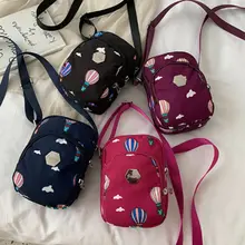 Модные сумки через плечо для женщин мультфильм печать сумки женская наплечная сумка маленькая сумка женская сумка