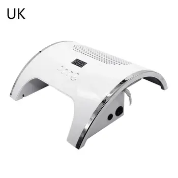 

80W 2 in 1 Nail Lamp Dust Collector Manicure with Two Powerful Fan 36 LEDs Nails Dryer Vacuum Cleaner Tool