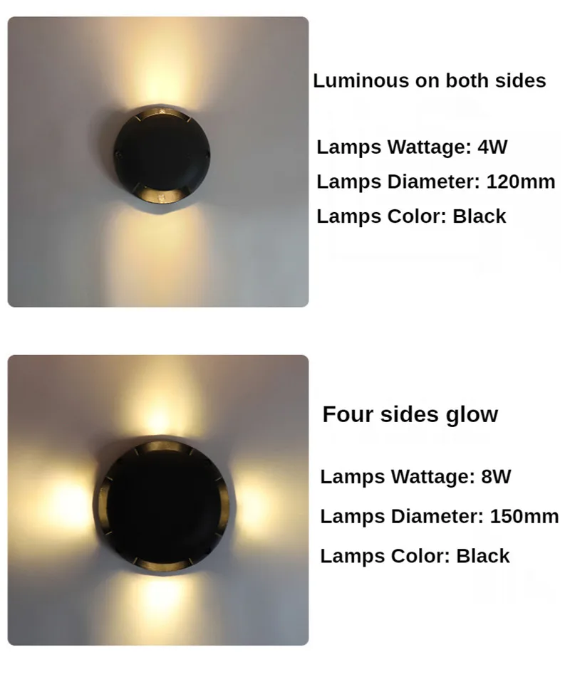 Corridor Walkway Lights Corner Light LED Sidewall Light Underground Lights Villa Scenic Spot Pedestrian Street Step Trail