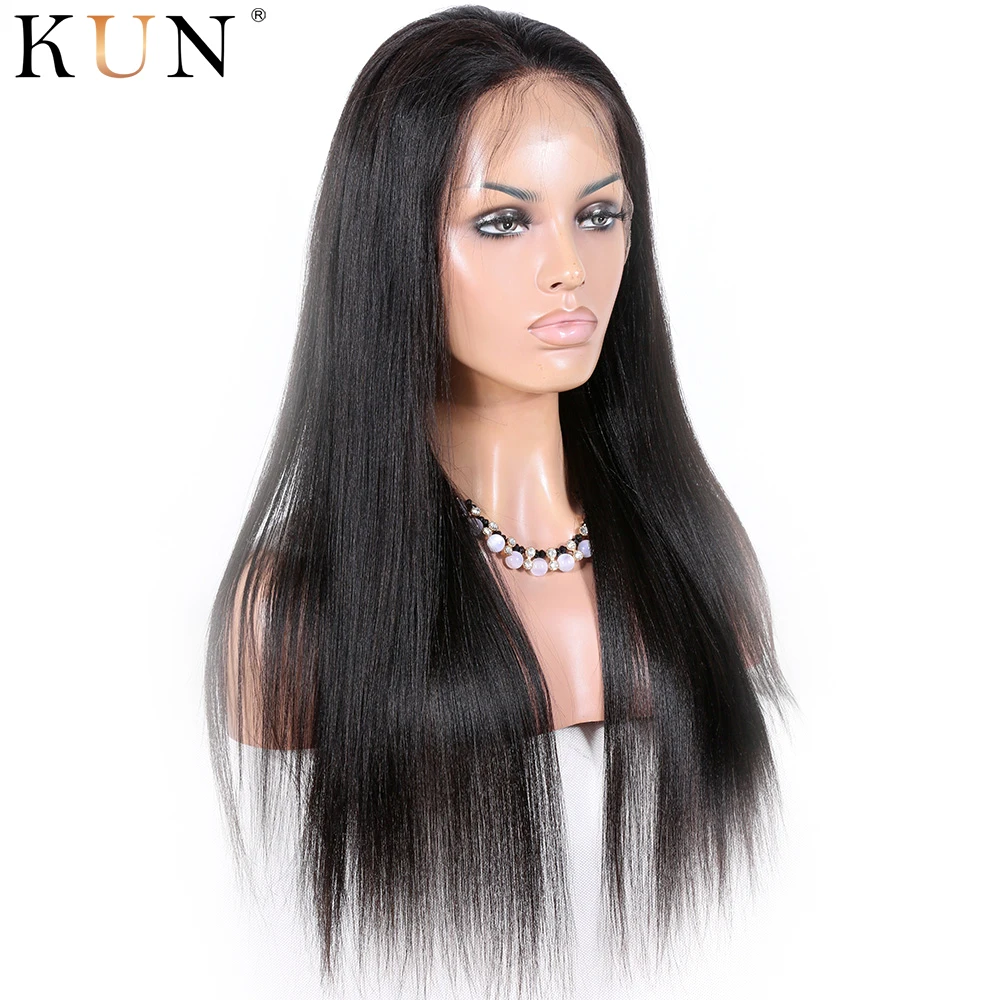 Straight Lace Part Front Wig Silk Base Lace Part Wig 150% Brazilian Glueless Human Hair Wigs Remy Front Lace Wig Pre Plucked