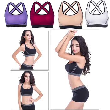 

Sexy Seamless Bra Gather Women Lingerie Push Up Bra Brassier Cotton Bra Fitness Tops Fashion Sexy Backless Bras Women Underwear