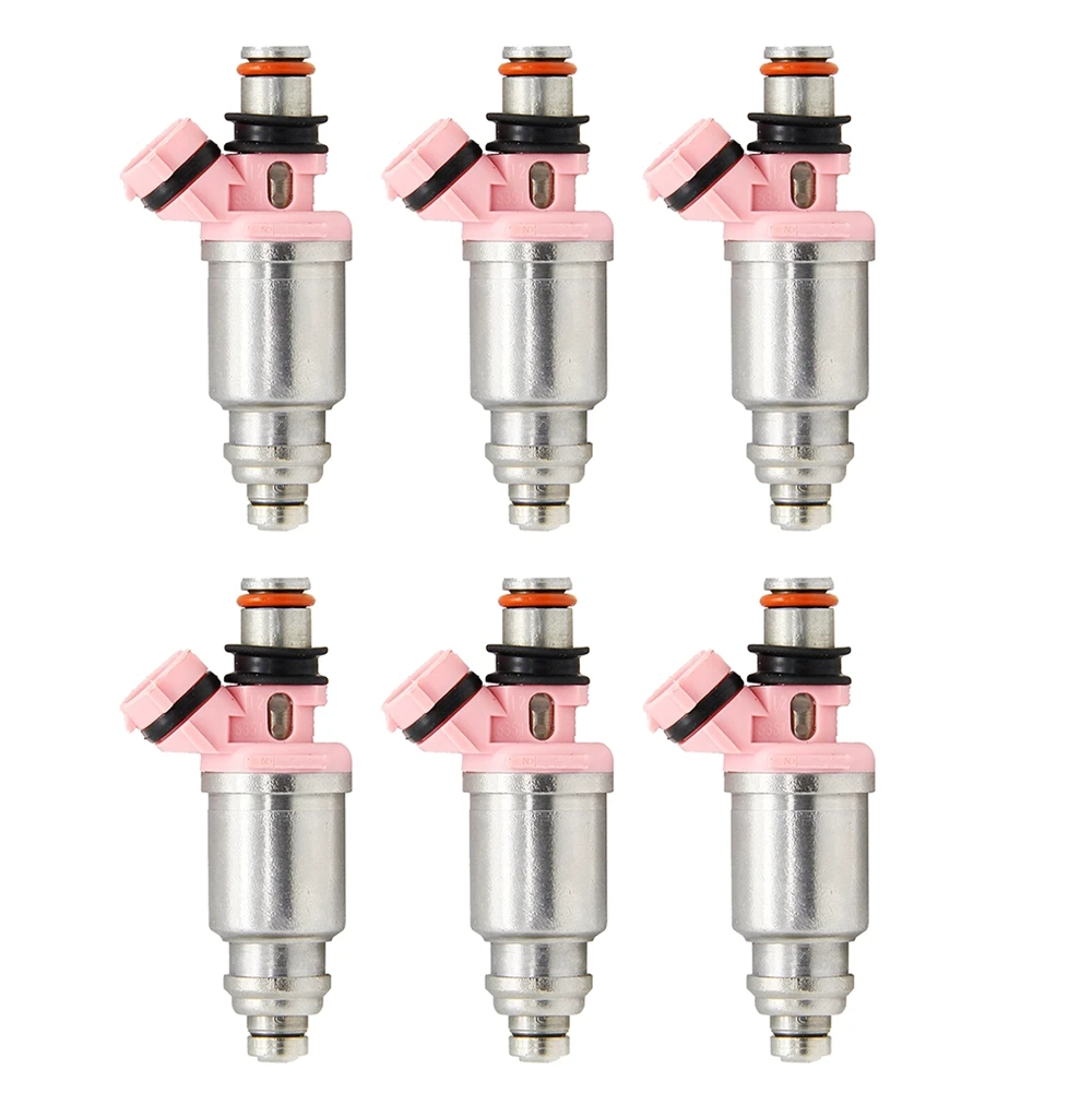 

Set Of 6 Fuel Injector Nozzles For Toyota Land Cruiser Lexus Lx450 4.5L L4 L6 23250-74080