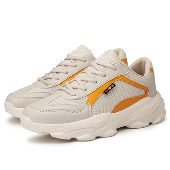 

2019 Outdoor for adult men running shoes jogging walking sport shoes high-quality lace-up Athletic Breathable mesh men sneakers