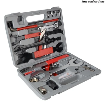 

44pcs Bike Cycling Bicycle Maintenance Repair Hand Wrench Tool Kit Box Case