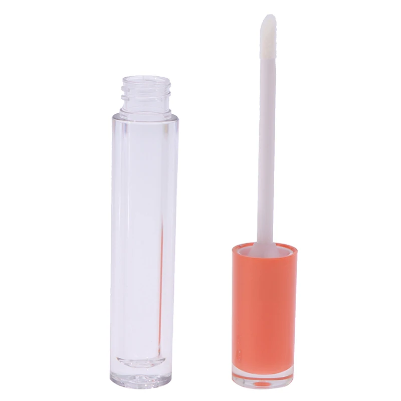 

5pcs 5ml Empty Lip Gloss Bottle Round Tube DIY Lipstick Container Refillable Vials Sample Display Makeup Accessories